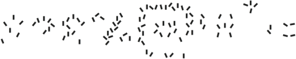 Donut - Sprinkles otf (400) Font OTHER CHARS