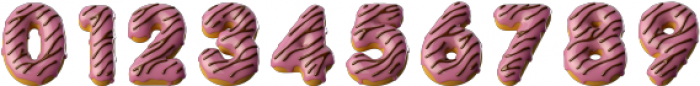 Donuts Font Regular otf (400) Font OTHER CHARS