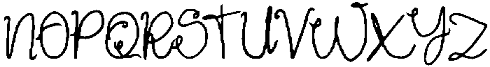 Doodia Note otf (400) Font UPPERCASE
