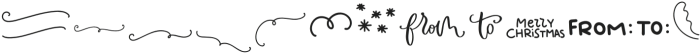 Doodle 2 Regular otf (400) Font LOWERCASE