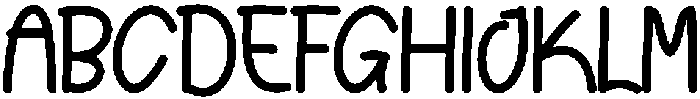 Doodle Adventure Regular otf (400) Font UPPERCASE