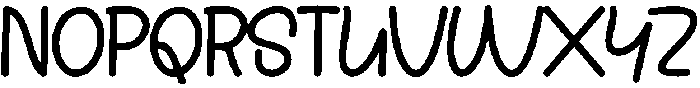 Doodle Adventure Regular otf (400) Font UPPERCASE