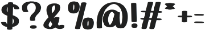 Doodle Marker Regular otf (400) Font OTHER CHARS