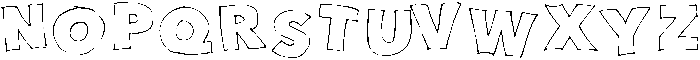 Doodle Pop Medium otf (500) Font UPPERCASE