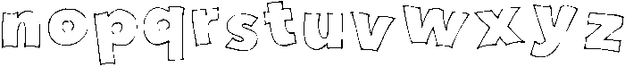 Doodle Pop Medium otf (500) Font LOWERCASE