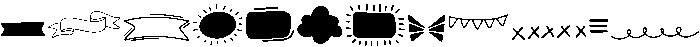 Doodle Regular otf (400) Font UPPERCASE