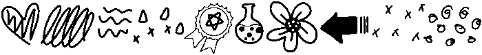 Doodle Regular otf (400) Font OTHER CHARS