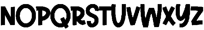 Doodle School Regular otf (400) Font UPPERCASE