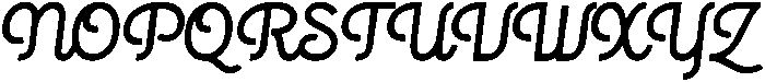 Doodle Thin Script Script otf (100) Font UPPERCASE
