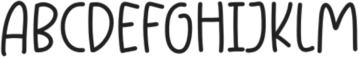 Doodle Write Regular otf (400) Font UPPERCASE