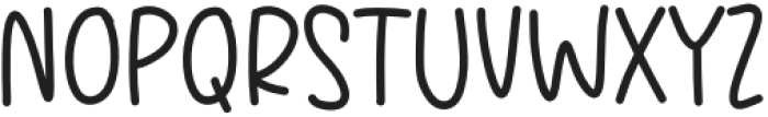 Doodle Write Regular otf (400) Font UPPERCASE