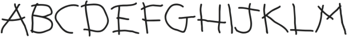 DoodleBop Regular otf (400) Font UPPERCASE