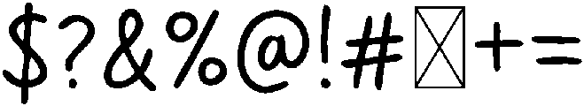 DoodleDash Regular otf (400) Font OTHER CHARS