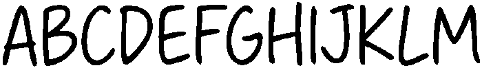 DoodleDash Regular otf (400) Font UPPERCASE