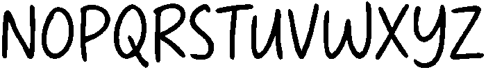 DoodleDash Regular otf (400) Font UPPERCASE