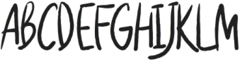 DoodleJoy-Regular otf (400) Font UPPERCASE