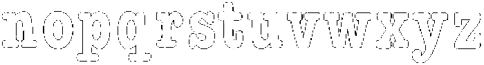 Doodlebeam Medium otf (500) Font LOWERCASE