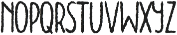 Doodler Rough otf (400) Font LOWERCASE