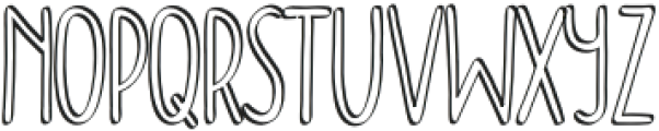 Doodler Script otf (400) Font LOWERCASE
