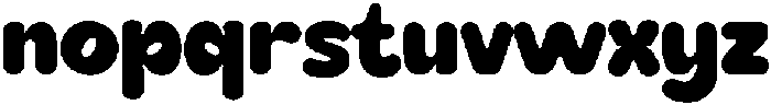 Doodly Rays Regular otf (400) Font LOWERCASE