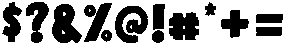 Doodzen Bold otf (700) Font OTHER CHARS