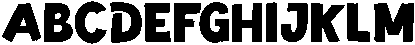 Doodzen Bold otf (700) Font UPPERCASE