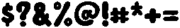 Doofray Bold otf (700) Font OTHER CHARS