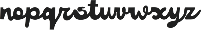 Dopamine Script Regular otf (400) Font LOWERCASE