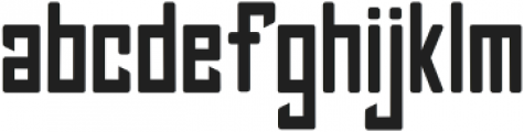 Dope Display Bold otf (700) Font LOWERCASE