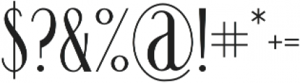 Doppelganger Decorative otf (400) Font OTHER CHARS