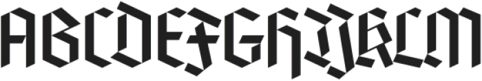 Doppler Regular otf (400) Font UPPERCASE