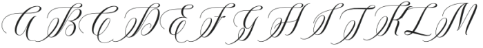 Dora Fonna Regular otf (400) Font UPPERCASE