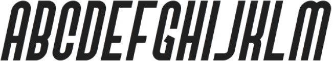 Dorataki Italic otf (400) Font UPPERCASE