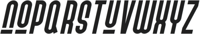 Dorataki Italic otf (400) Font LOWERCASE