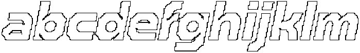 Dorelia Pixel Outline otf (400) FONT