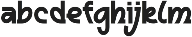 Doremia Regular otf (400) Font LOWERCASE