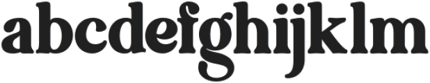 Dorgan-Regular otf (400) Font LOWERCASE