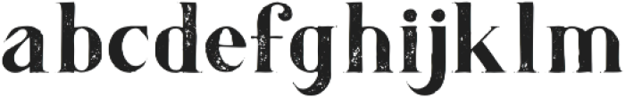 DoriesGrunge otf (400) Font LOWERCASE