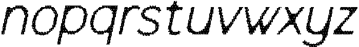 Dorlan Disco Italic otf (400) Font LOWERCASE