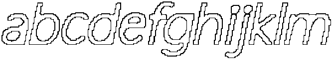 Dorlan Pixel Outline otf (400) FONT