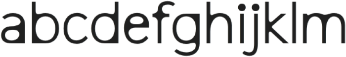 Dorlan Regular otf (400) Font LOWERCASE