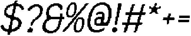 DorlanPixel-Regular otf (400) Font OTHER CHARS