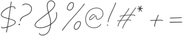 Dorothy Clark Signature otf (400) Font OTHER CHARS