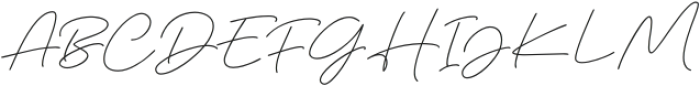 Dorothy Clark Signature otf (400) Font UPPERCASE