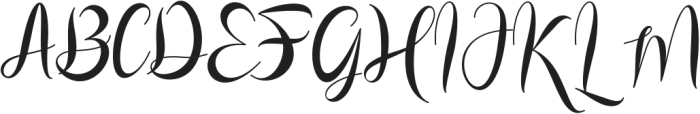 Dorothy Spring otf (400) Font UPPERCASE