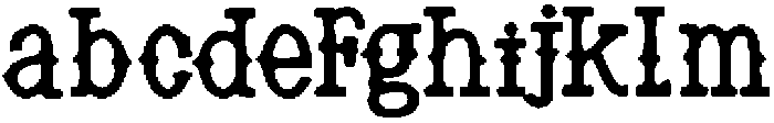 Doru ttf (400) Font UPPERCASE