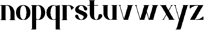 Dorvalen otf (400) Font LOWERCASE