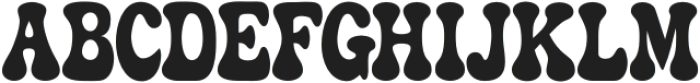 Dosky-Regular otf (400) Font UPPERCASE