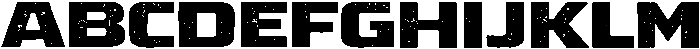 DotBlock Brutalist Regular otf (400) Font UPPERCASE