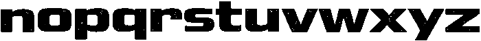 DotBlock Brutalist Regular otf (400) Font LOWERCASE